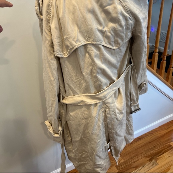 Coach Drapey Trench Coat Size M F29071 - Picture 16 of 16